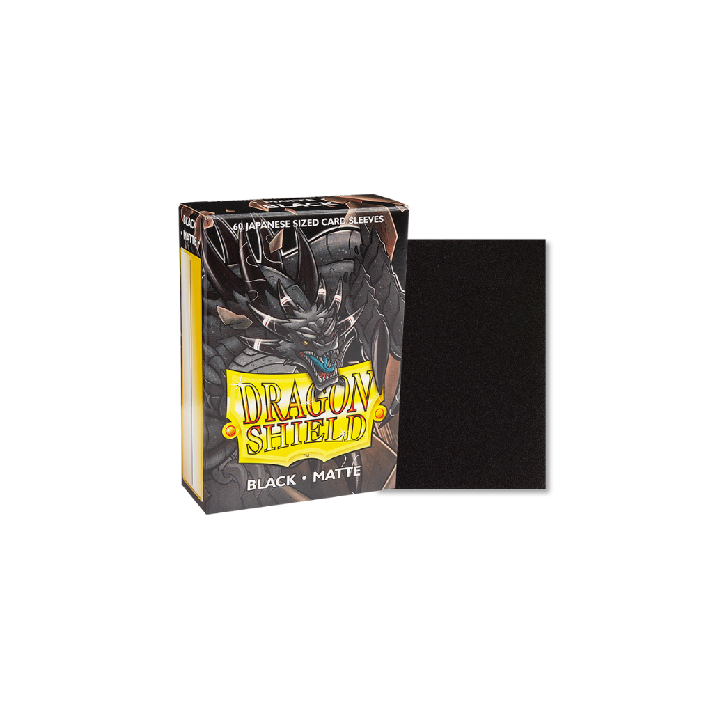 Dragon Shield - Sleeves - Small x60 - Matte - Noir