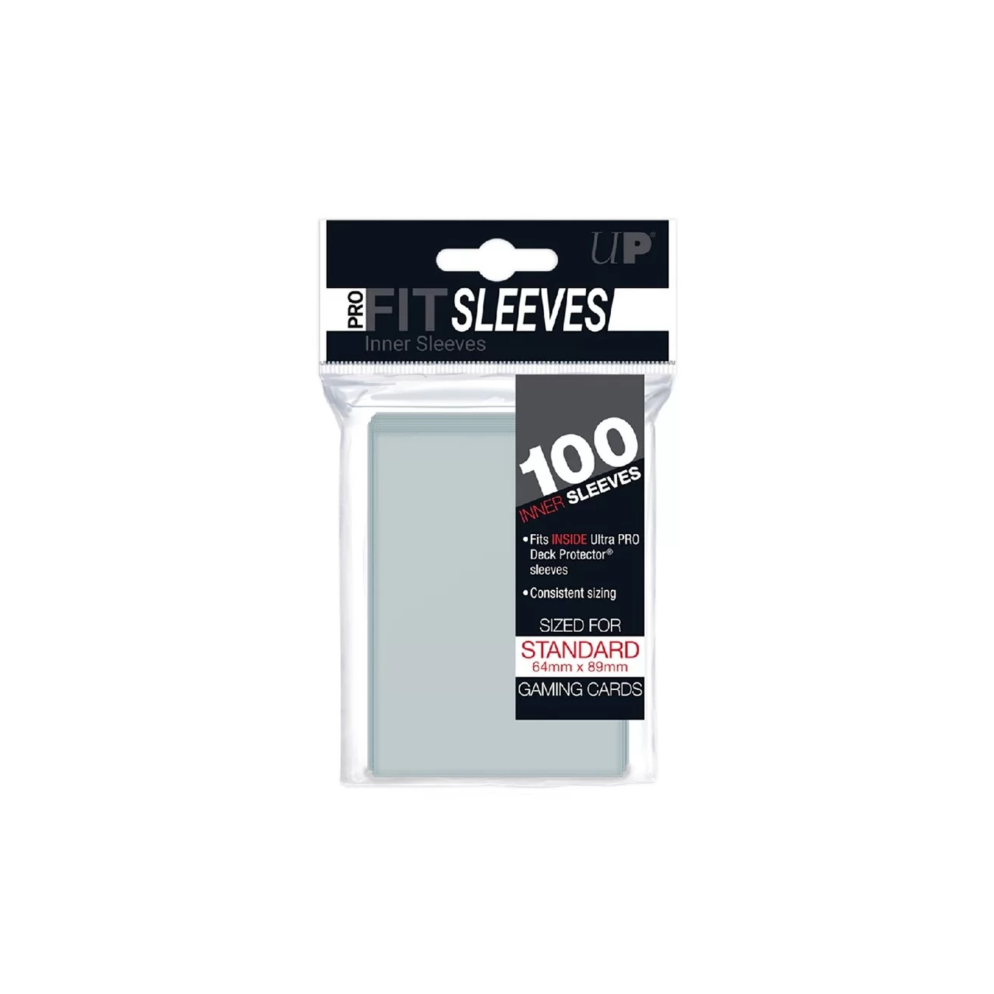 Ultra Pro - Sleeves - Standard x100 - Pro Fit - Transparent