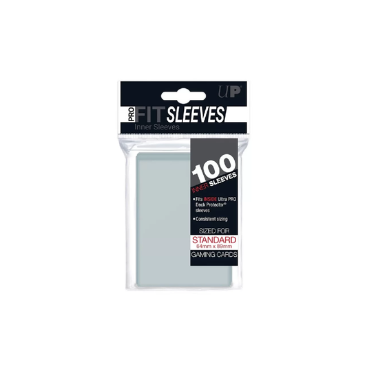 Ultra Pro - Sleeves - Standard x100 - Pro Fit - Transparent