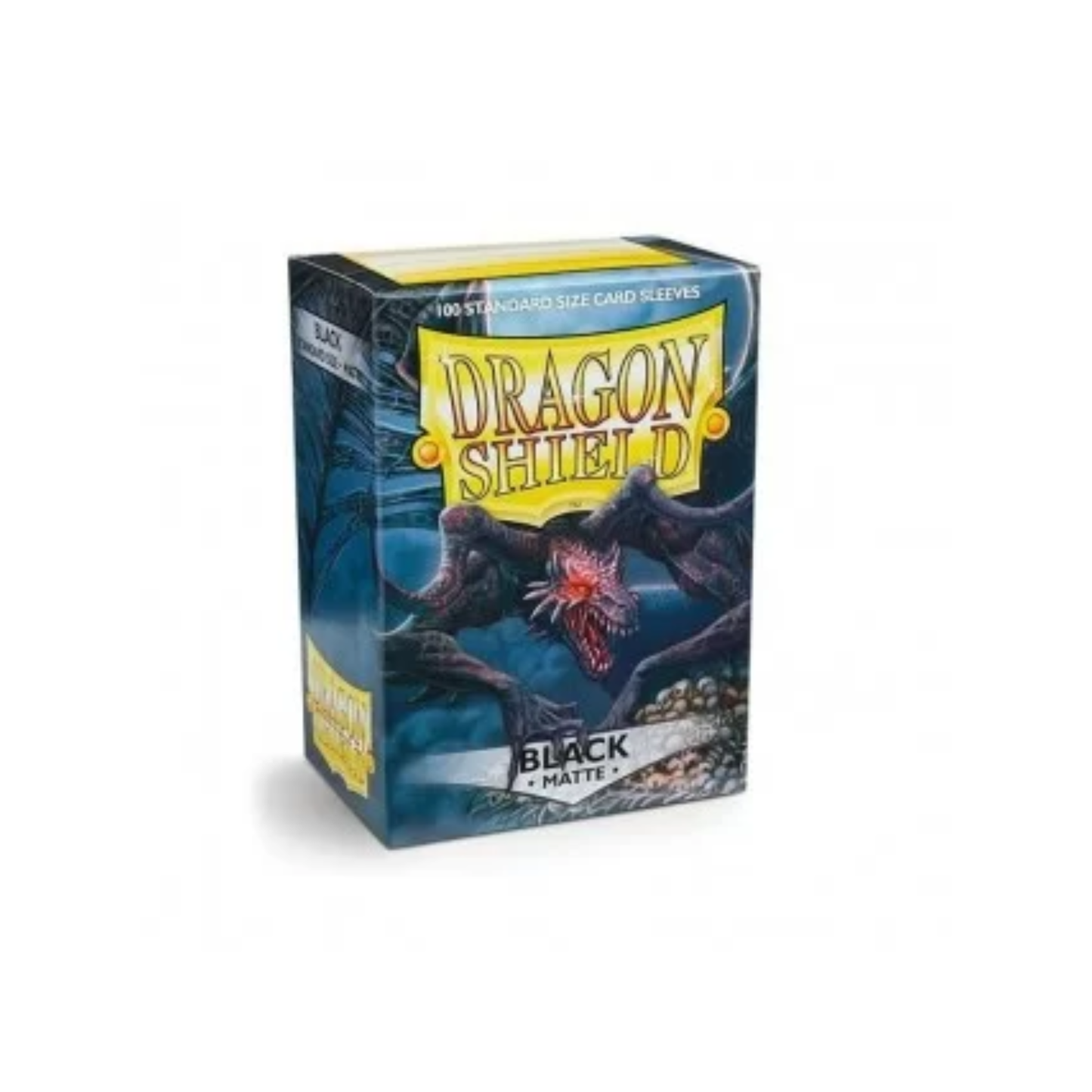 Dragon Shield - 100 protège-cartes standard Mat - Noir