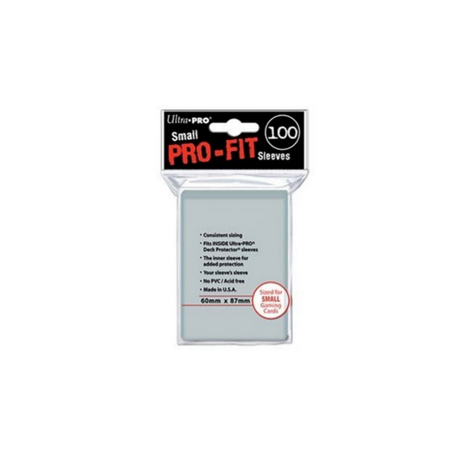 Ultra Pro Fit Sleeve De 60 Mm X 87 Mm (100 Pochettes)