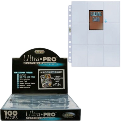 Ultra Pro - 100 feuilles de classeur : Platinum